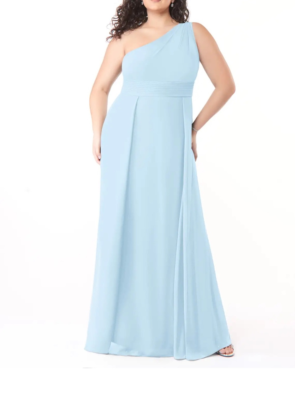 Azazie Dallas Bridesmaid Dress Sky Blue